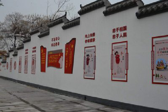 信阳墙体彩绘-乡村文化墙