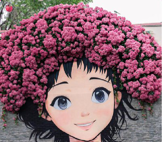 信阳墙体彩绘-网红墙打卡