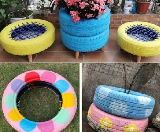 信阳墙体彩绘-变废为宝