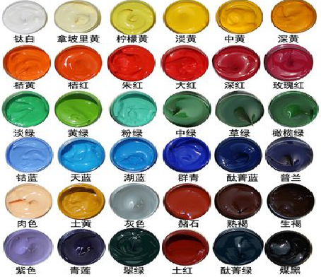 信阳墙绘颜色的选择有讲究。