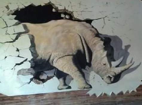 信阳在墙绘中，如何绘制3D效果？