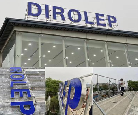 信阳楼顶发光字安装的注意事项。